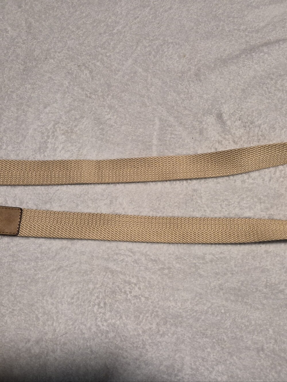 Men's Express Tan Woven Braided Belt Size 34/36